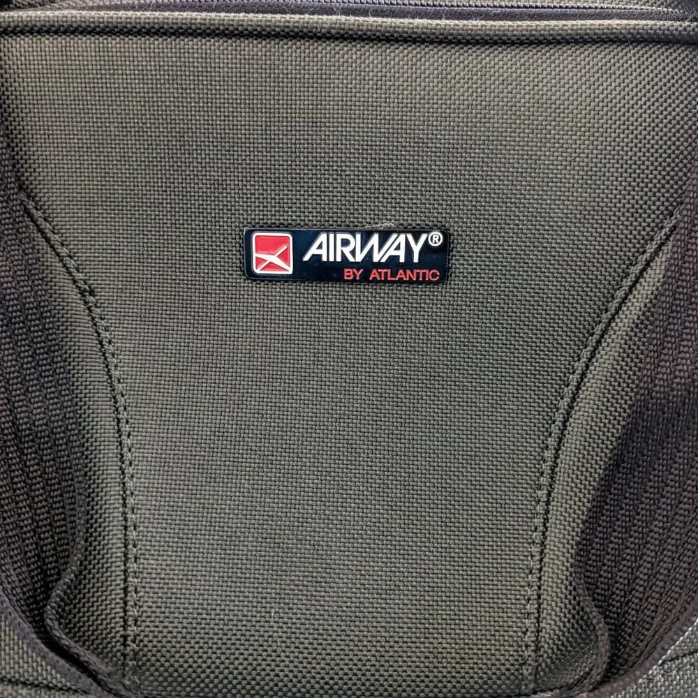Airway By Atlantic Nylon Carry On Green Luggage Bag (Unisex)